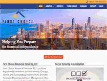 Tablet Screenshot of firstchoicefin.com